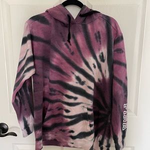 pink oversized hoodie